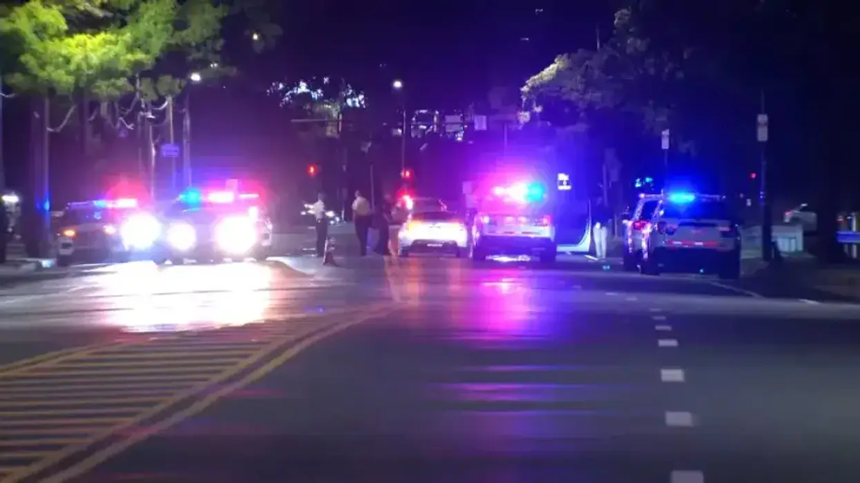 Cop hit by car while directing traffic for Phillies game