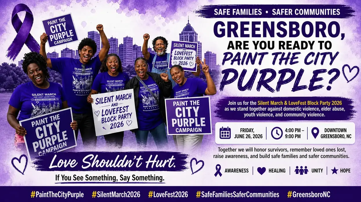 Silent March & LoveFest Block Party 2026: Paint the City Purple