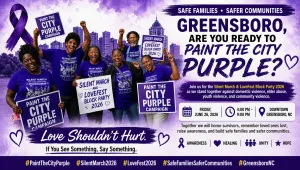 Silent March & LoveFest Block Party 2026: Paint the City Purple