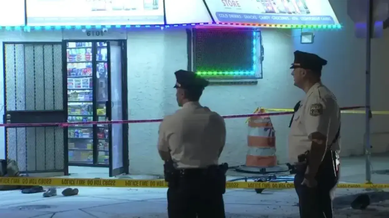 Man shot outside West Philly corner store