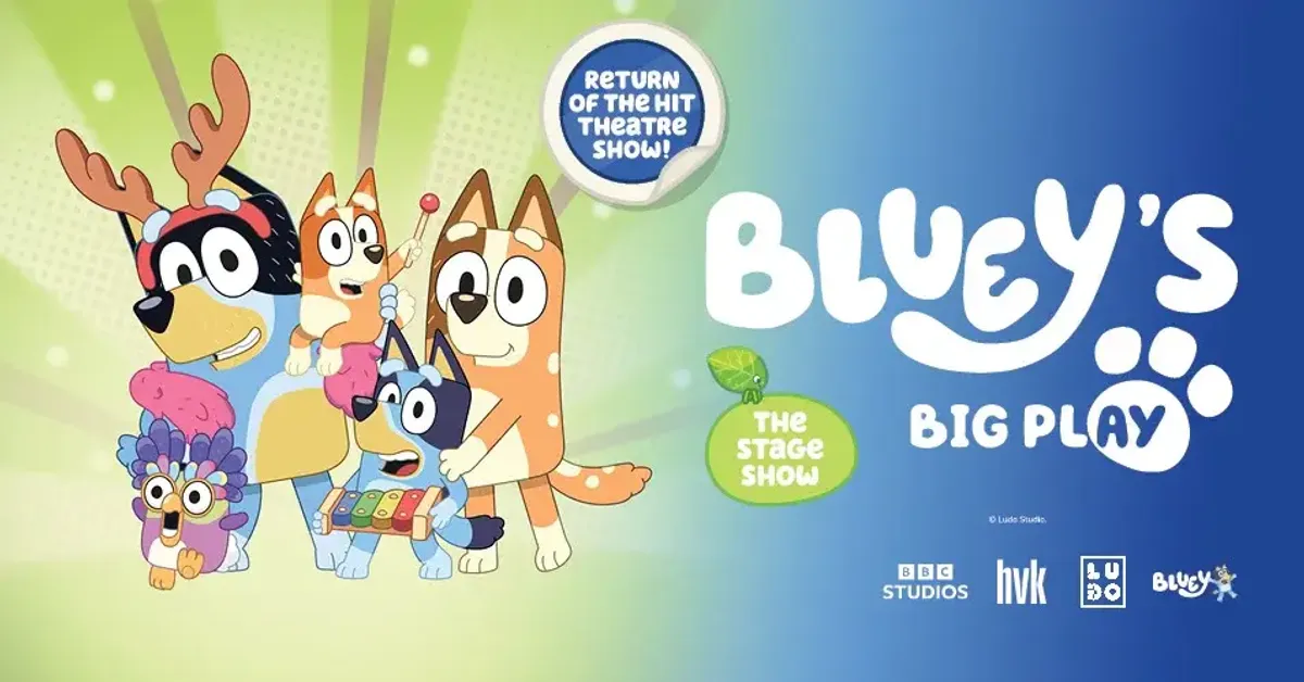 Play Brain Scrambler to win tickets to Bluey's Big Play