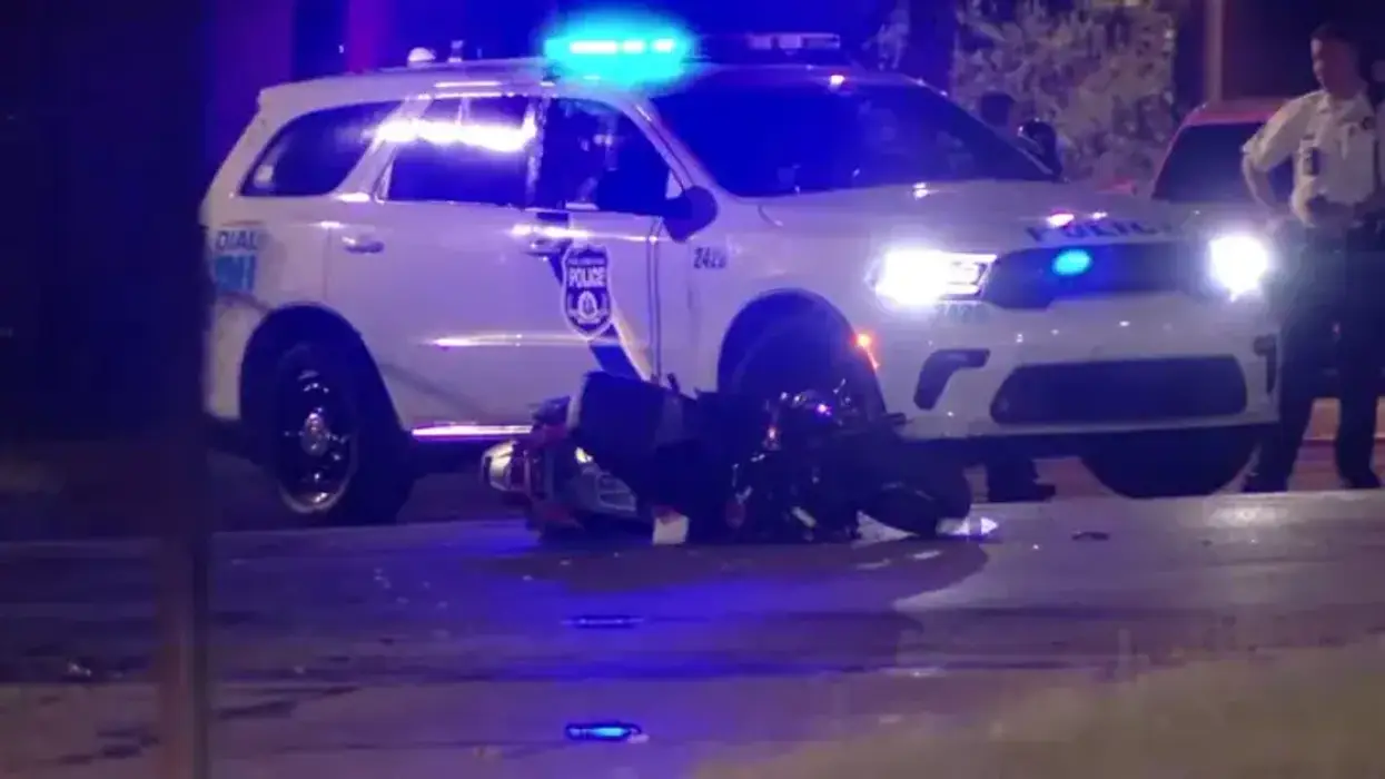 Rider ejected from dirt bike in head-on collision with car in Port Richmond