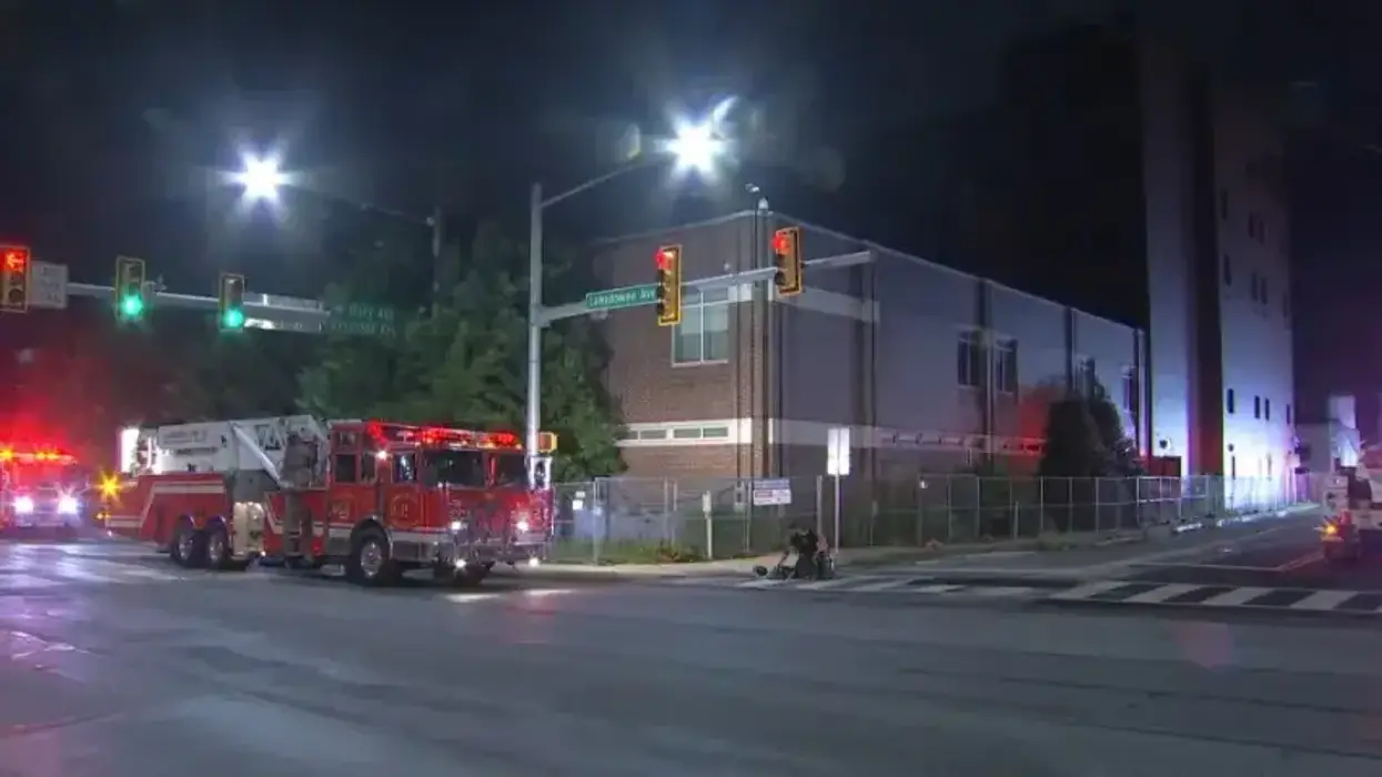 Crews battle fire at vacant Delaware County Memorial Hospital