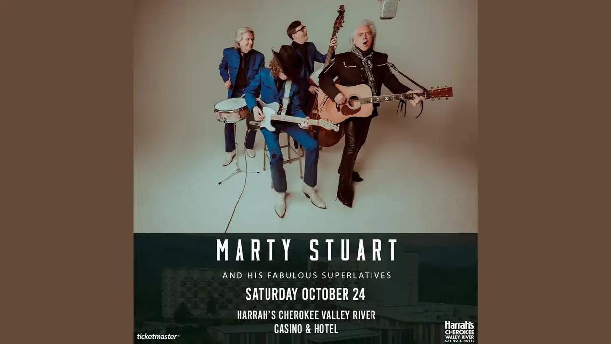 Marty Stuart comes to Murphy, NC!