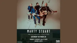 Marty Stuart comes to Murphy, NC!