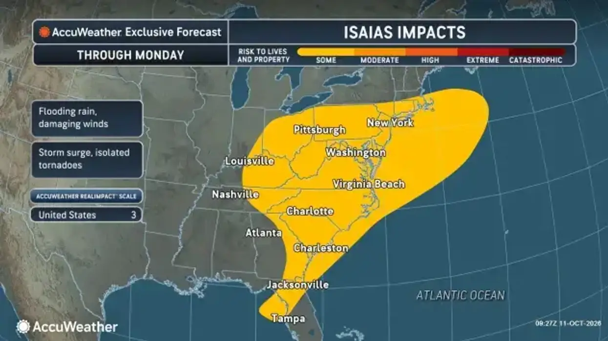 Damp end to the weekend, dry start to the workweek