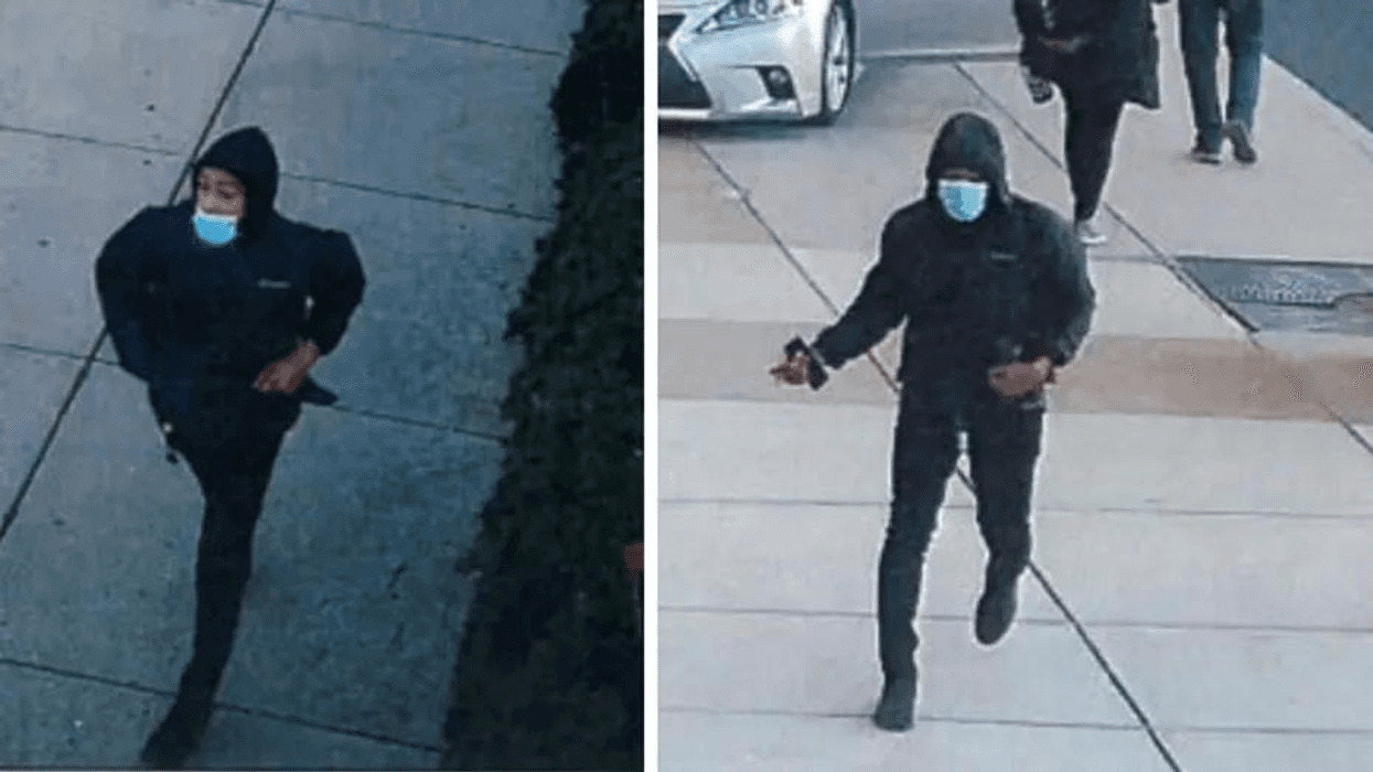 Images of the man suspected of carjacking a vehicle in Montgomery County.