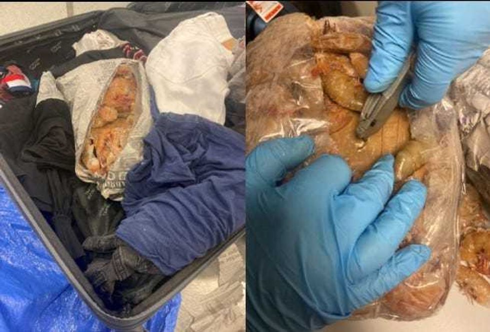 Images provided by the DOJ in the criminal complaint against Zacharie Scott.