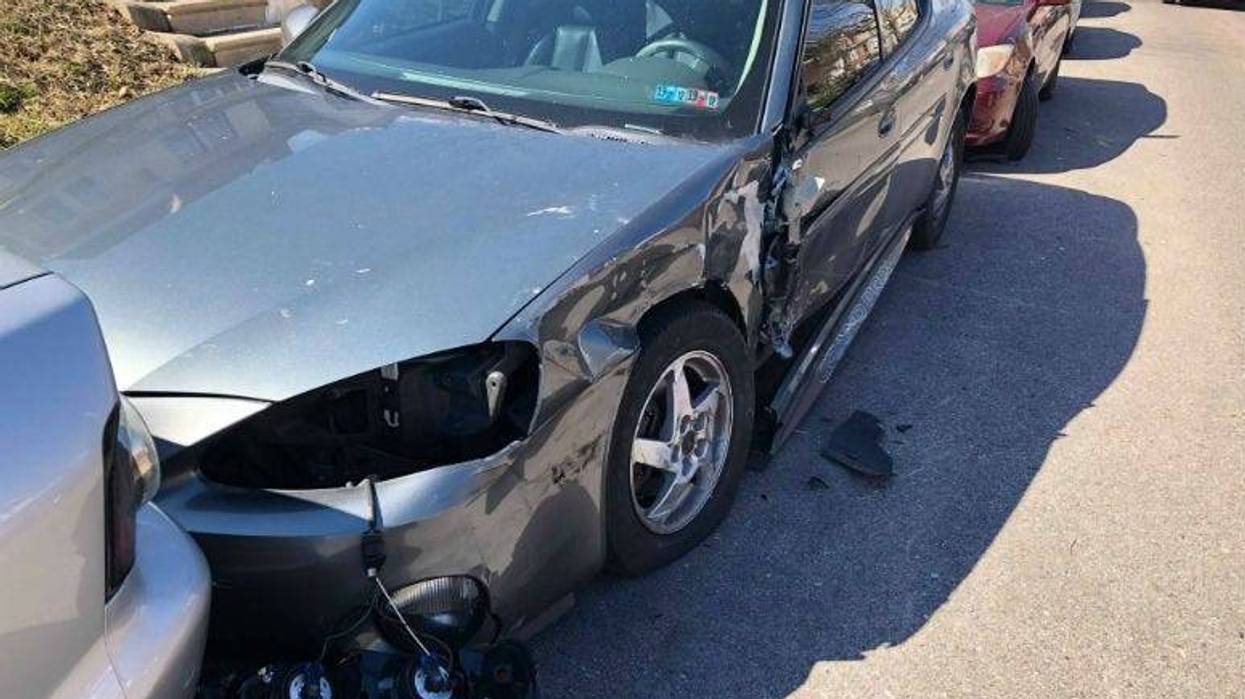 Imagine waking up and walking outside to find your parked car with the side smashed in, headlights broken, and the mirror on the ground. That's what happened to several neighbors in West Oak Lane Sunday morning.