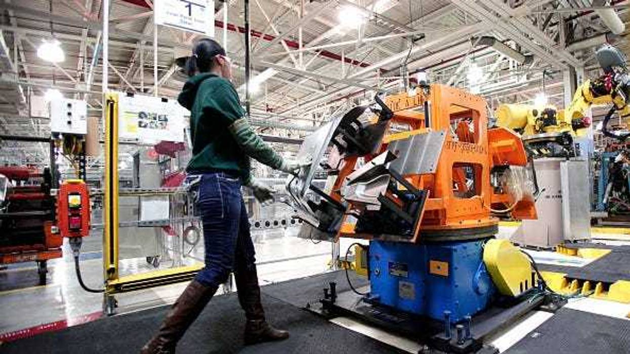 Imani Long of Redford works at the Fiat Chrysler Automobiles US Warren Stamping Plant