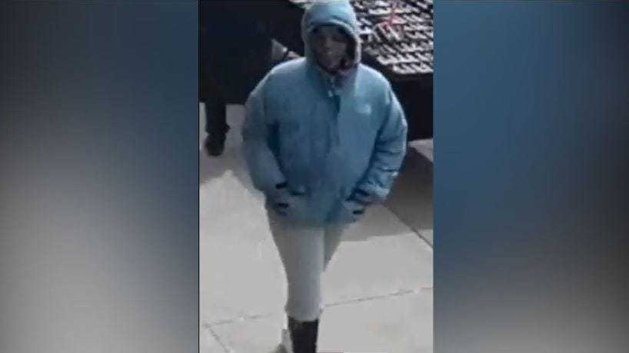 Imge of the woman police are looking for in connection to Friday’s pepper spray attack