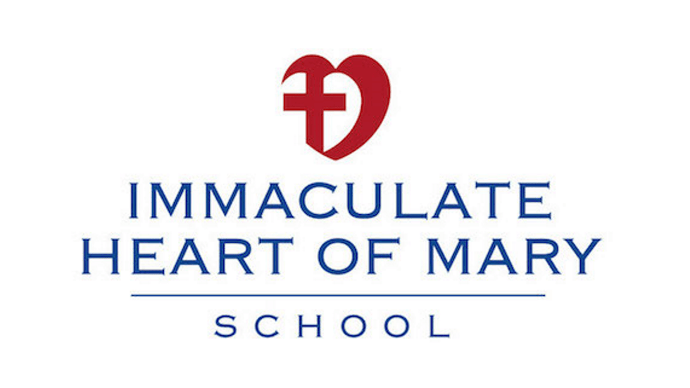 Immaculate Heart of Mary School logo