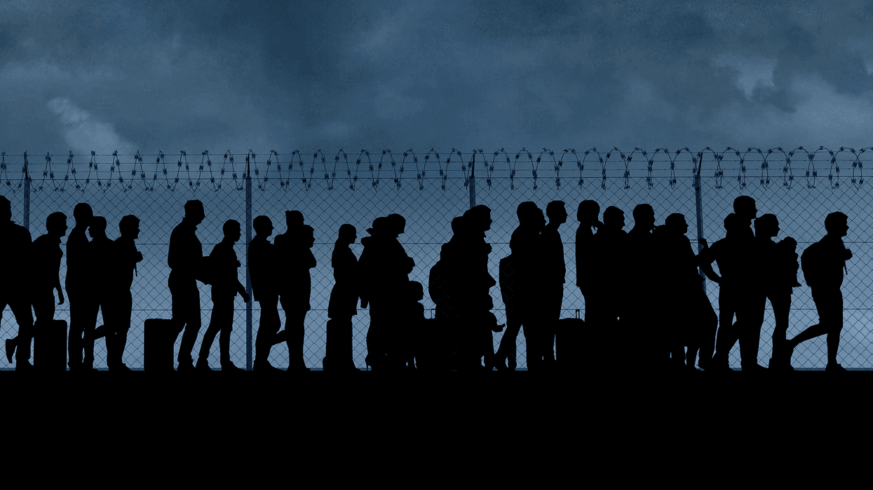 Immigrants at border