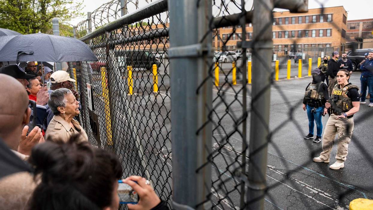 Immigration Protest Mayor Arrested