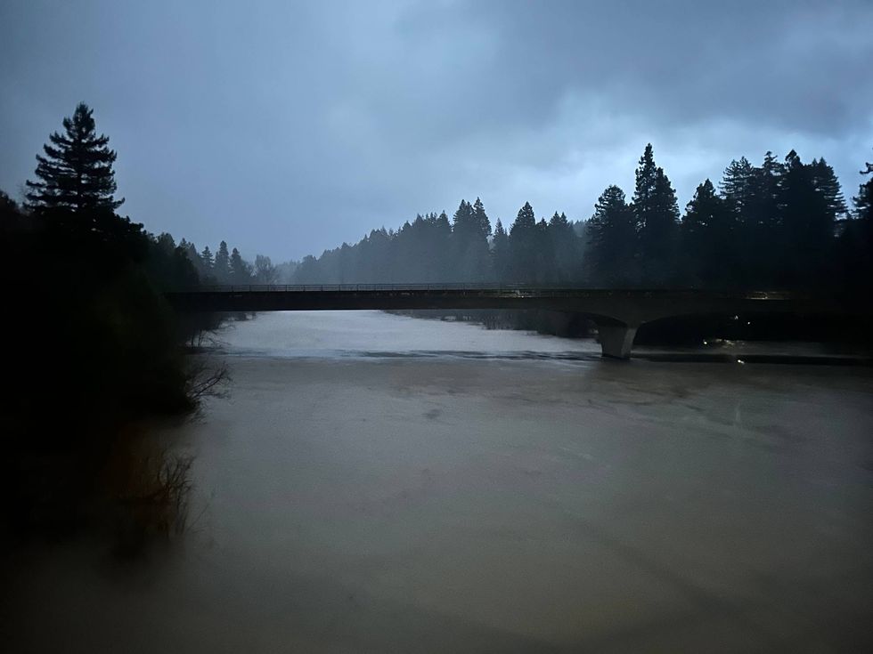 Impact of storms in Sonoma County.