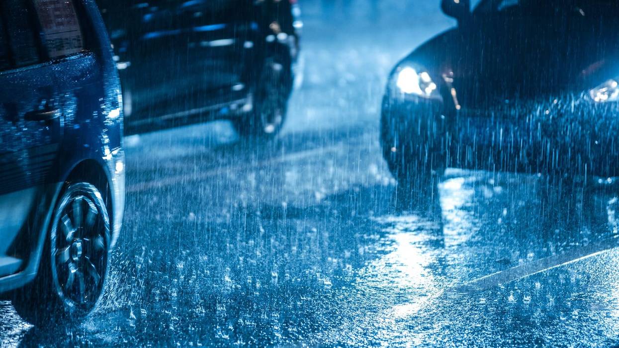 Impending rain means slick roads across North Texas