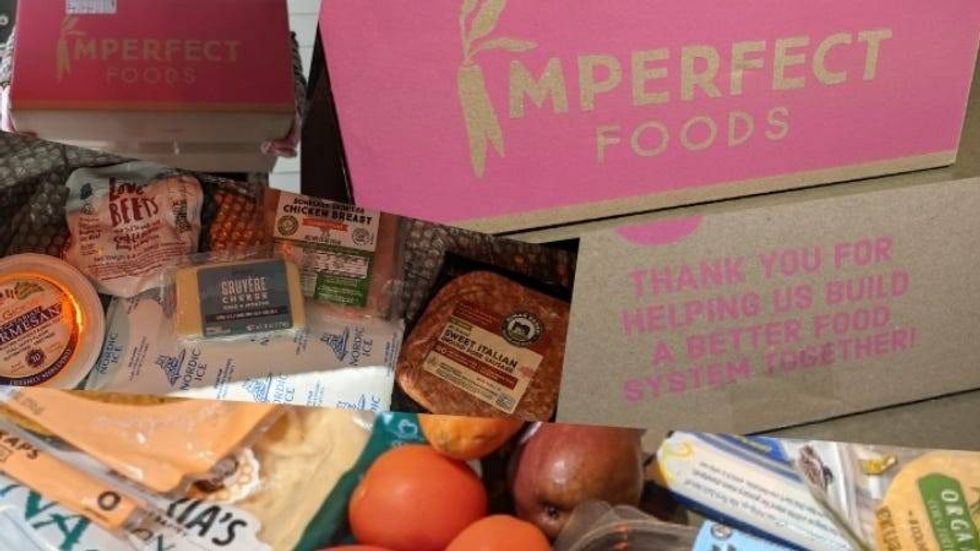 Imperfect foods delivery goodies February 2021 HR