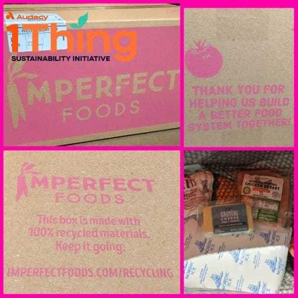 Imperfect Foods Delivery materials collage HR