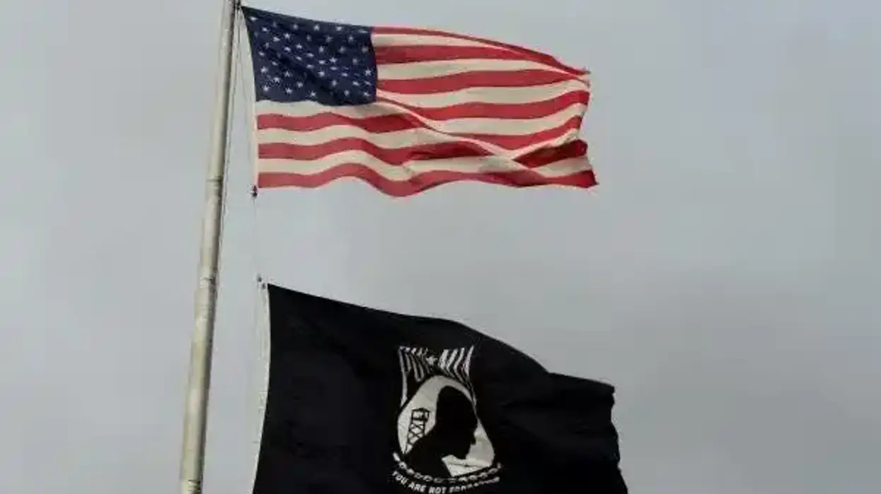 In Hamburg there was a flap over the weekend over a POW-MIA flag that disappeared from town hall. Hamburg Supervisor Randy Hoak says the flag was replaced.