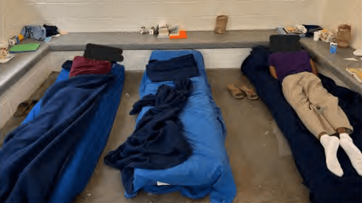 In its petition to Commonwealth Court, the city of Philadelphia says that overcrowding at the Philadelphia Juvenile Justice Services Center las led to young people "sleeping on mattresses on the floor in the admissions area, in hallways, in the gym, or in any other area of the PJJSC not designated for residential habitation."