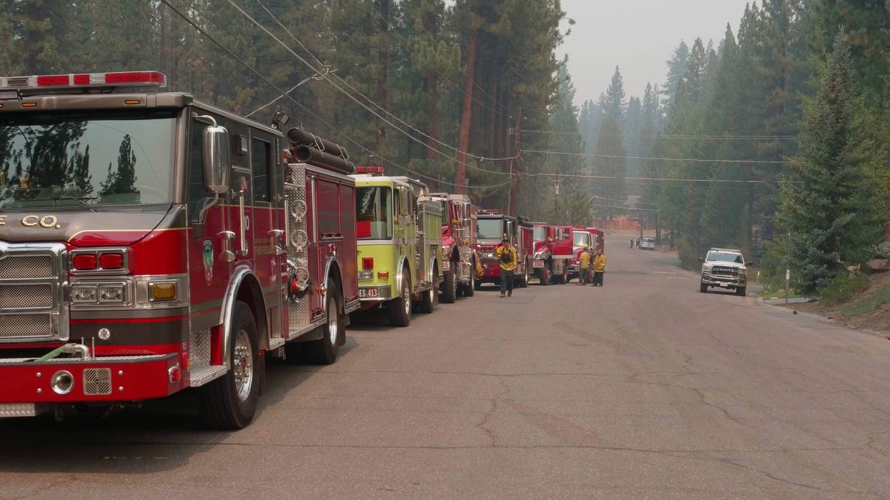 In one of the more active areas of the Caldor Fire, crews have, so far, been successful at protecting the Kirkwood Ski Resort and the houses around it from the blaze.