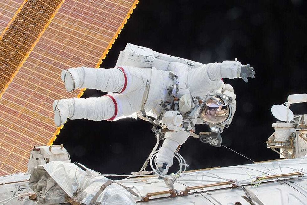 Here’s how to see the tool bag astronauts dropped while on spacewalk