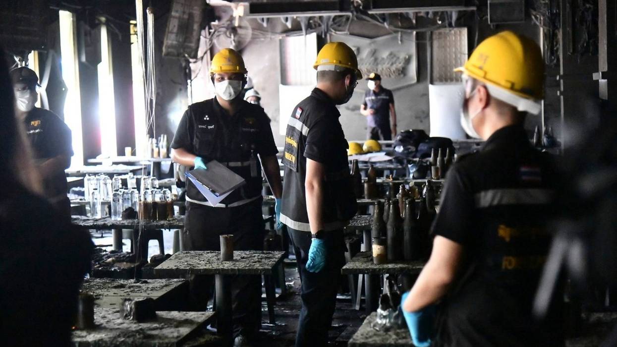 Fire breaks out at a pub in Bangkok, killing at least 27 people