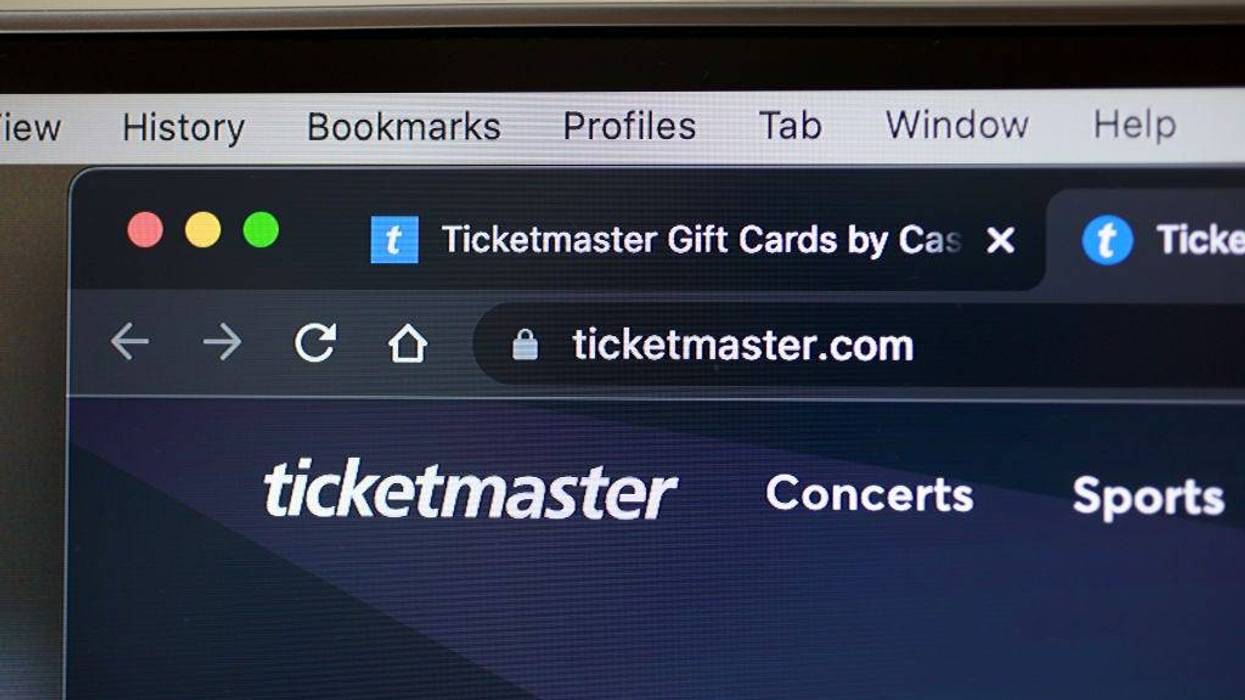 In this photo illustration, A ticketmaster website is shown on a computer screen on November 18, 2022 in Miami, Florida. The Justice Department is reportedly investigating the parent company of Ticketmaster for possible antitrust violations, this follows the news that Taylor Swift concert ticket sales overwhelmed the Ticketmaster system.