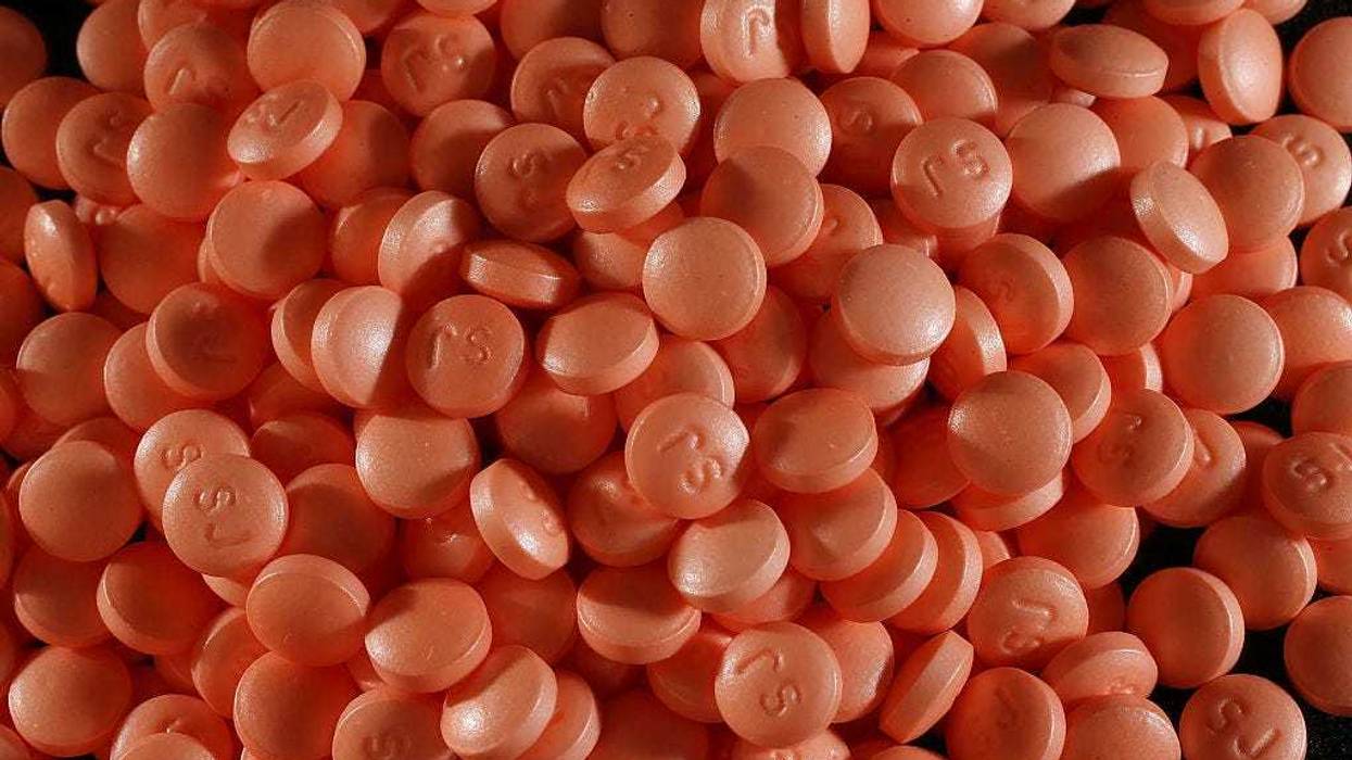 In this photo illustration, St. Joseph 81 mg asprin tablets are seen on April 12, 2016 in Miami, Florida.