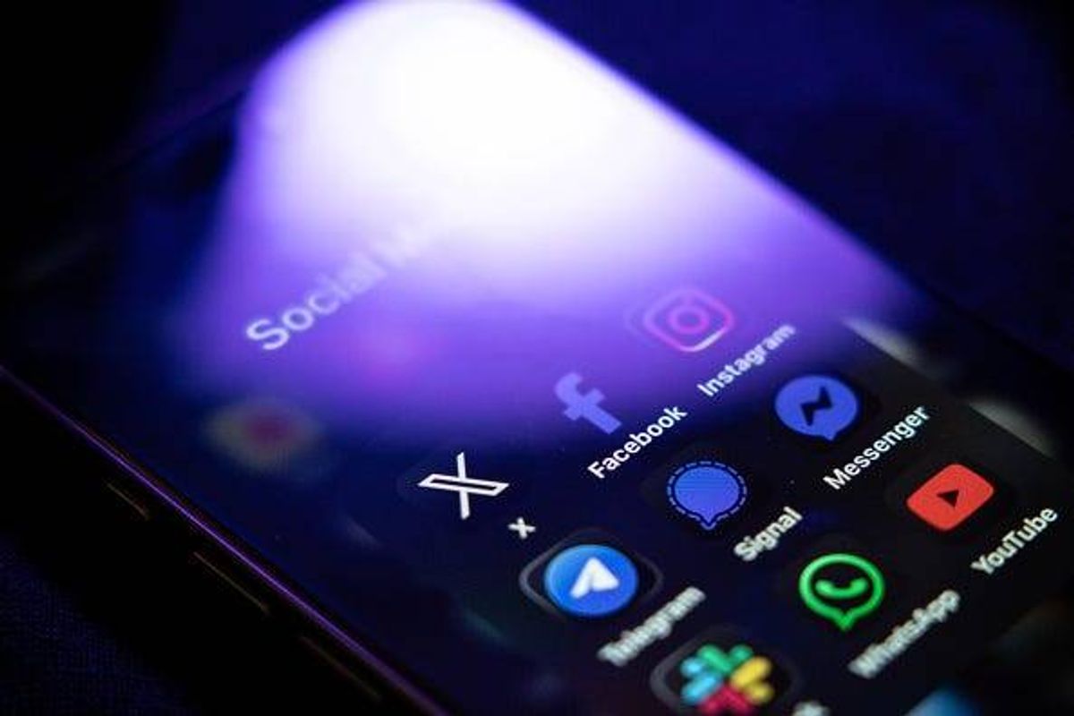 : In this photo illustration, the Facebook app is seen on a mobile phone screen on November 11, 2025 in Istanbul, Turkey. (Photo Illustration by Chris McGrath/Getty Images)