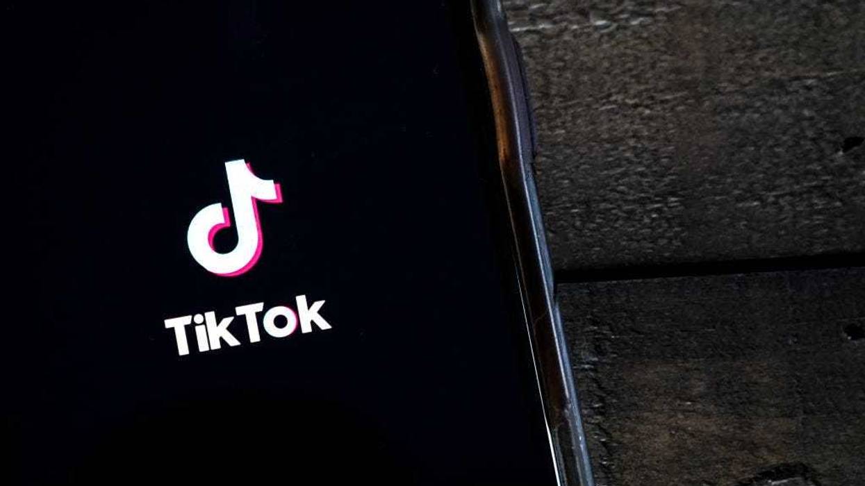 In this photo illustration, the TikTok app is displayed on an Apple iPhone on August 7, 2020 in Washington, DC.