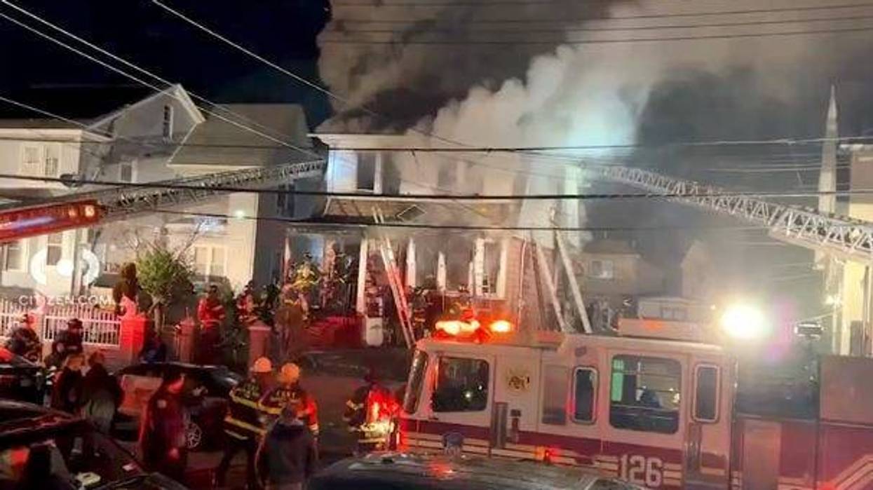 Incendio en Queens