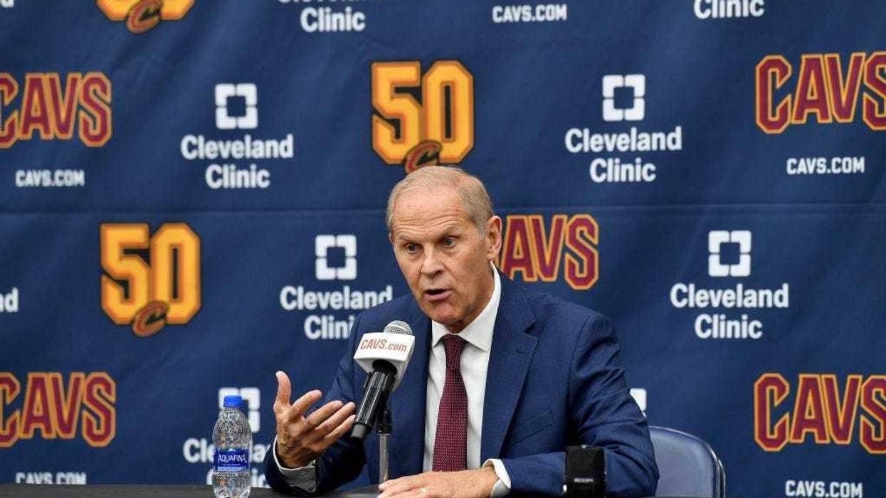 INDEPENDENCE, OHIO - SEPTEMBER 30: Head coach John Beilein of the Cleveland Cavaliers during Cleveland Cavaliers Media Day at Cleveland Clinic Courts on September 30, 2019 in Independence, Ohio. NOTE TO USER: User expressly acknowledges and agrees that, b