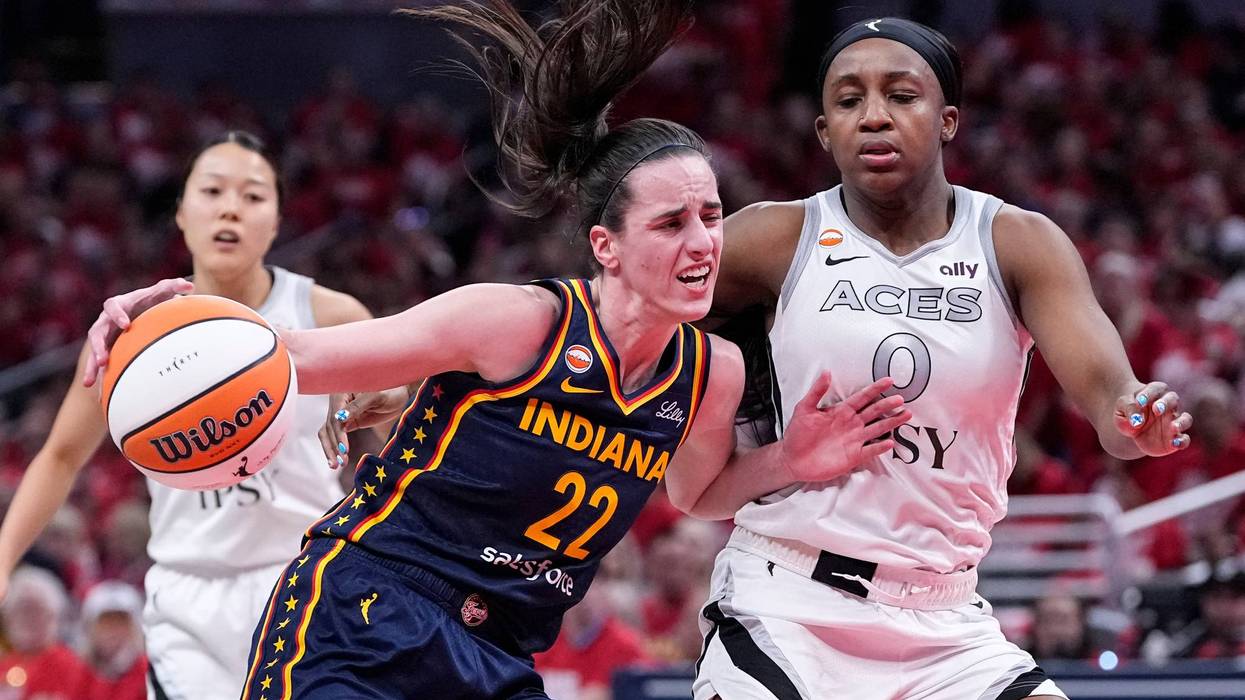 Caitlin Clark, Kelsey Mitchell post big games to help Fever even series with 99-89 win over Aces