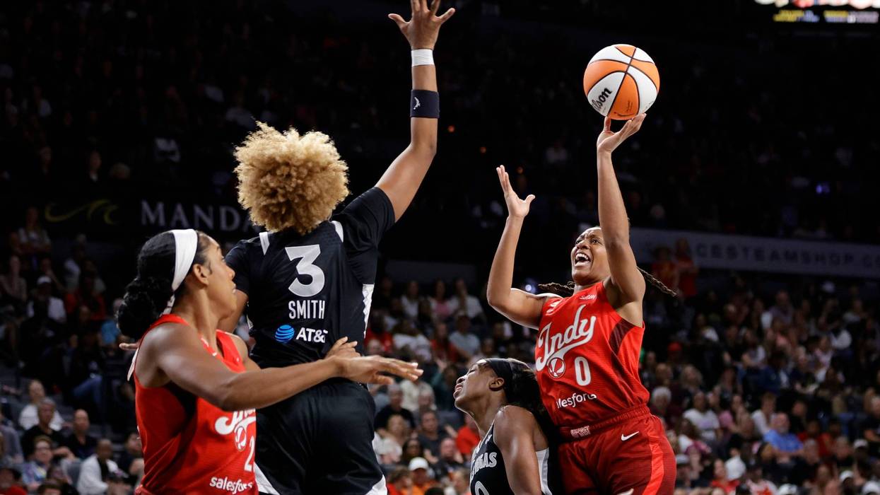 Kelsey Mitchell, Caitlin Clark lead Fever to 109-75 win over A'ja Wilson and the Aces