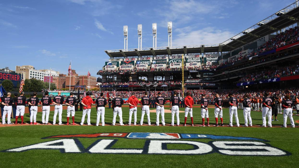 Indians ALDS lineup