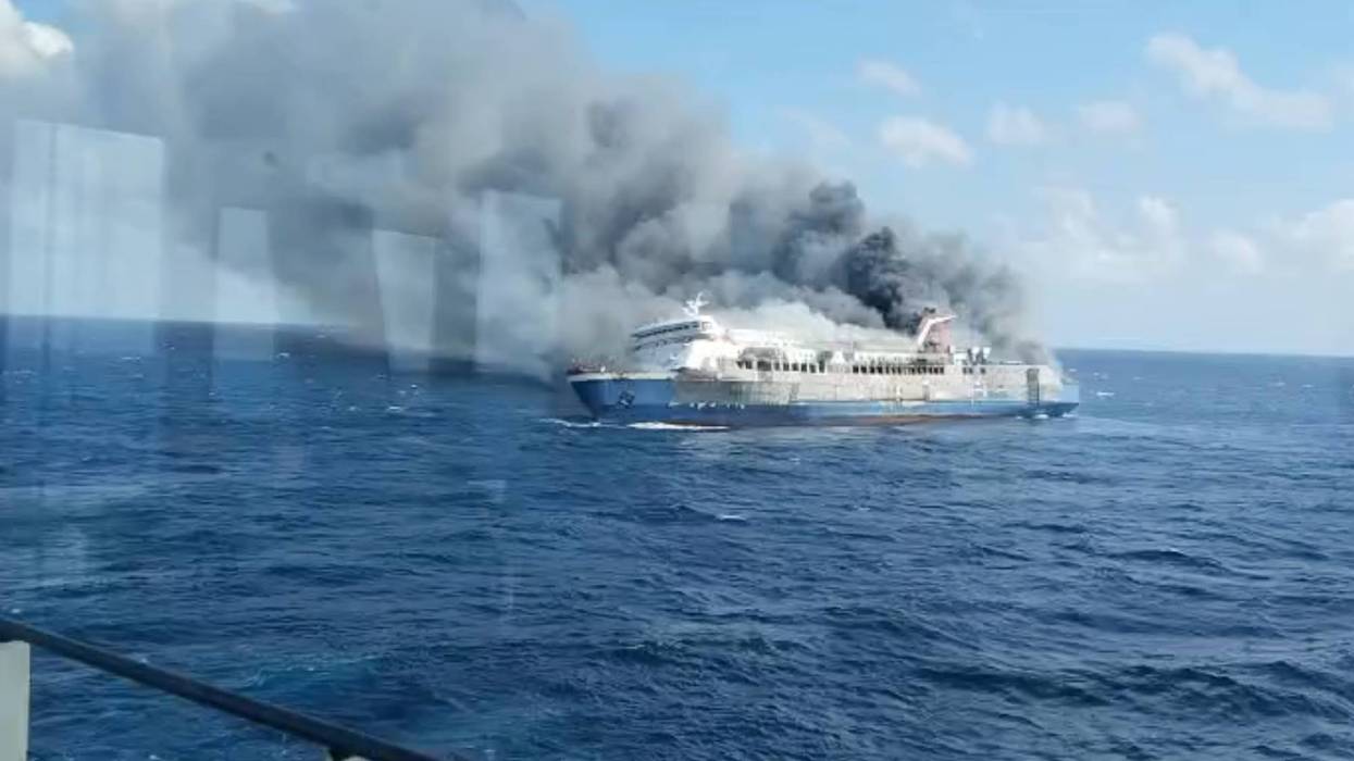 Indonesia Ship Fire 2