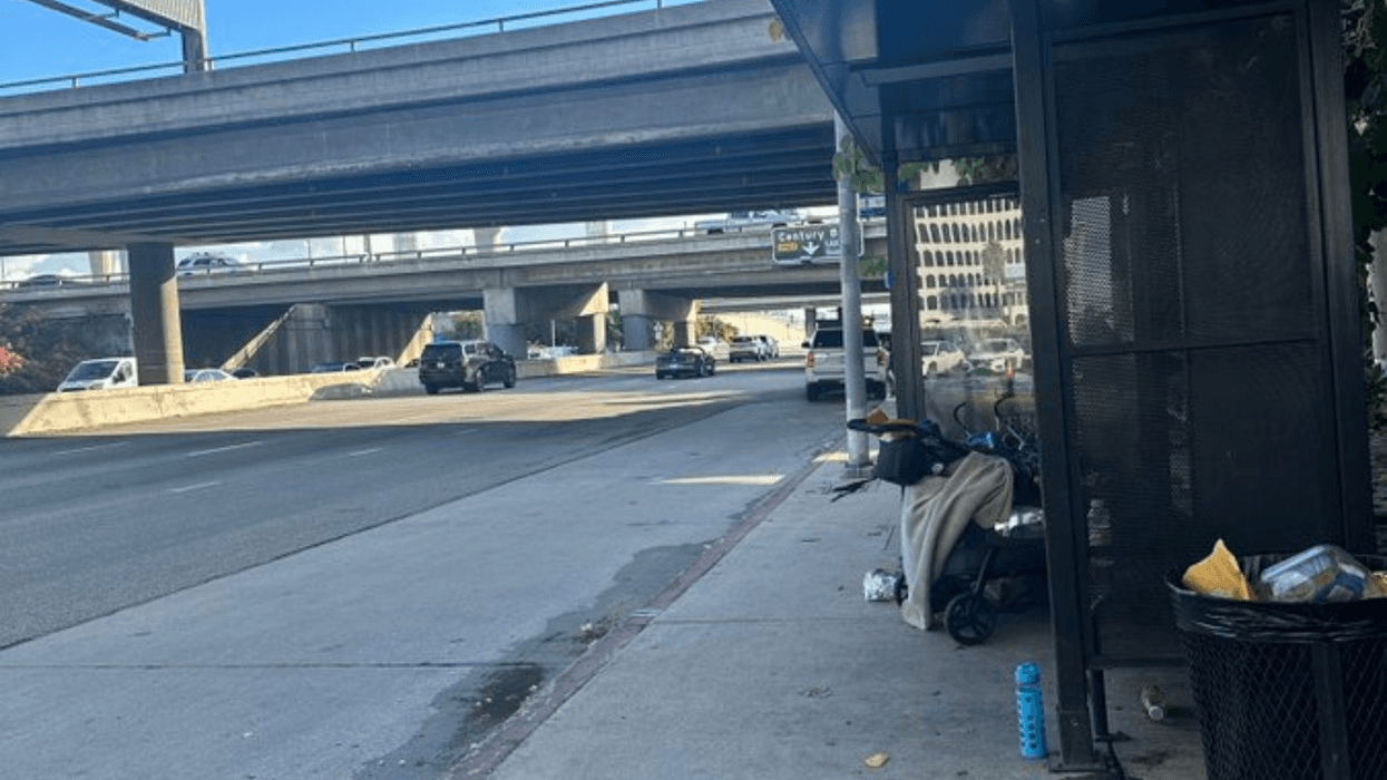Infant has died on a bus bench near LAX