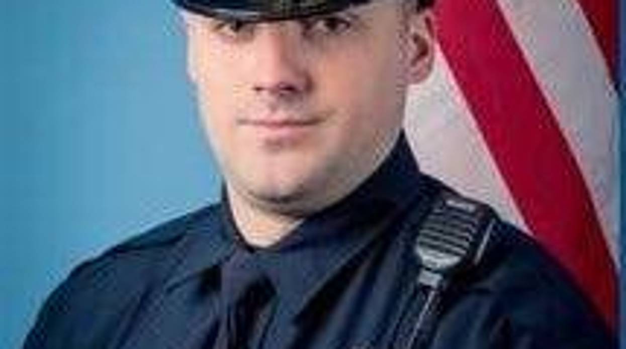 Injured Scranton detective Kyle Gilmartin returns to Scranton today and will address fellow officers