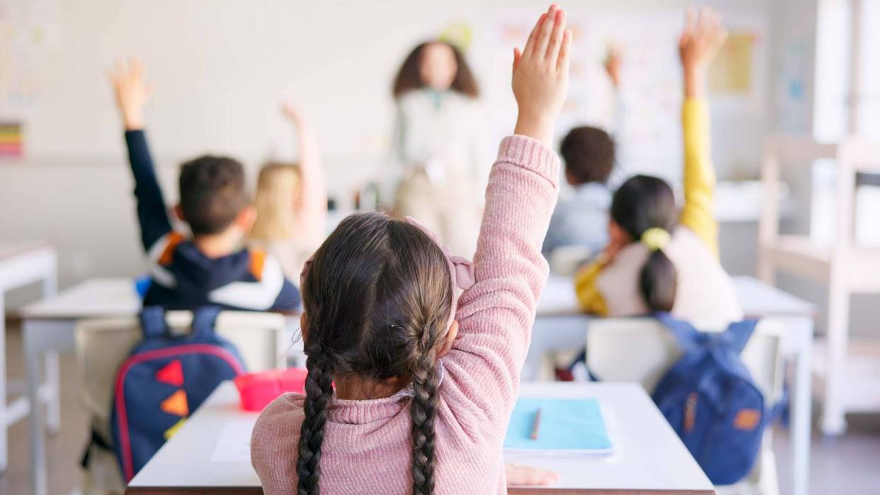 Inside a classroom
