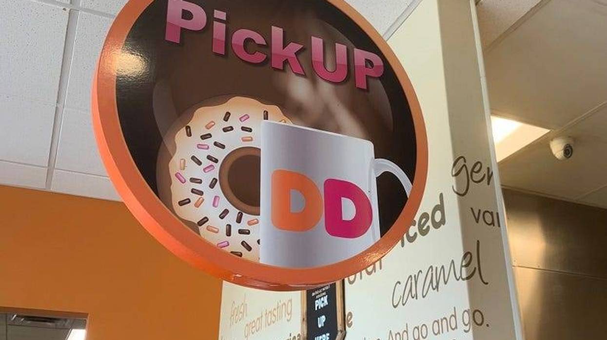 inside a Dunkin'