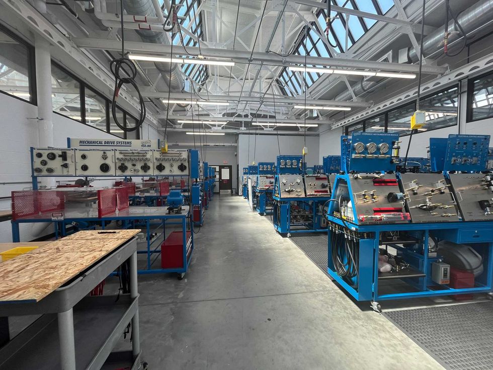 Inside Northland Workforce Training Center