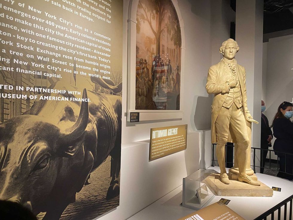 Inside of the new RiseNY exhibit