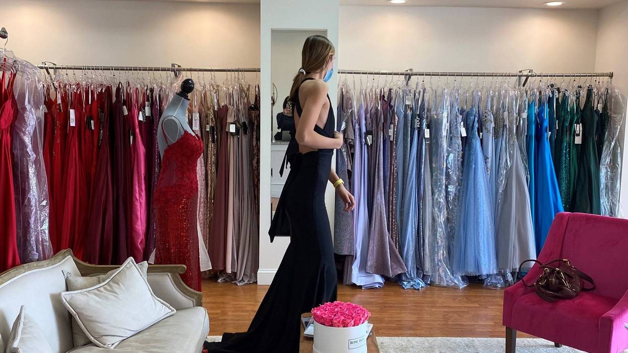 Inside PromMiss Dresses.