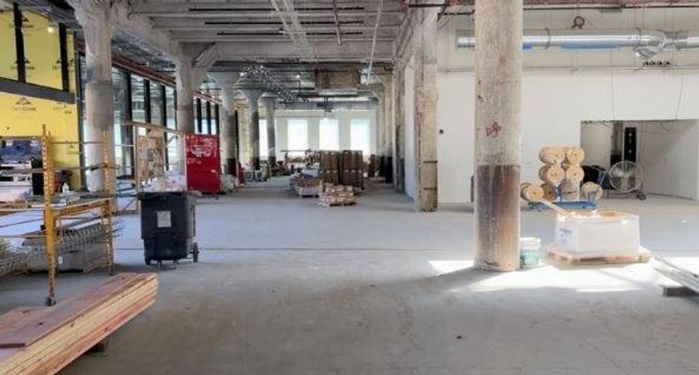 Inside the book depository