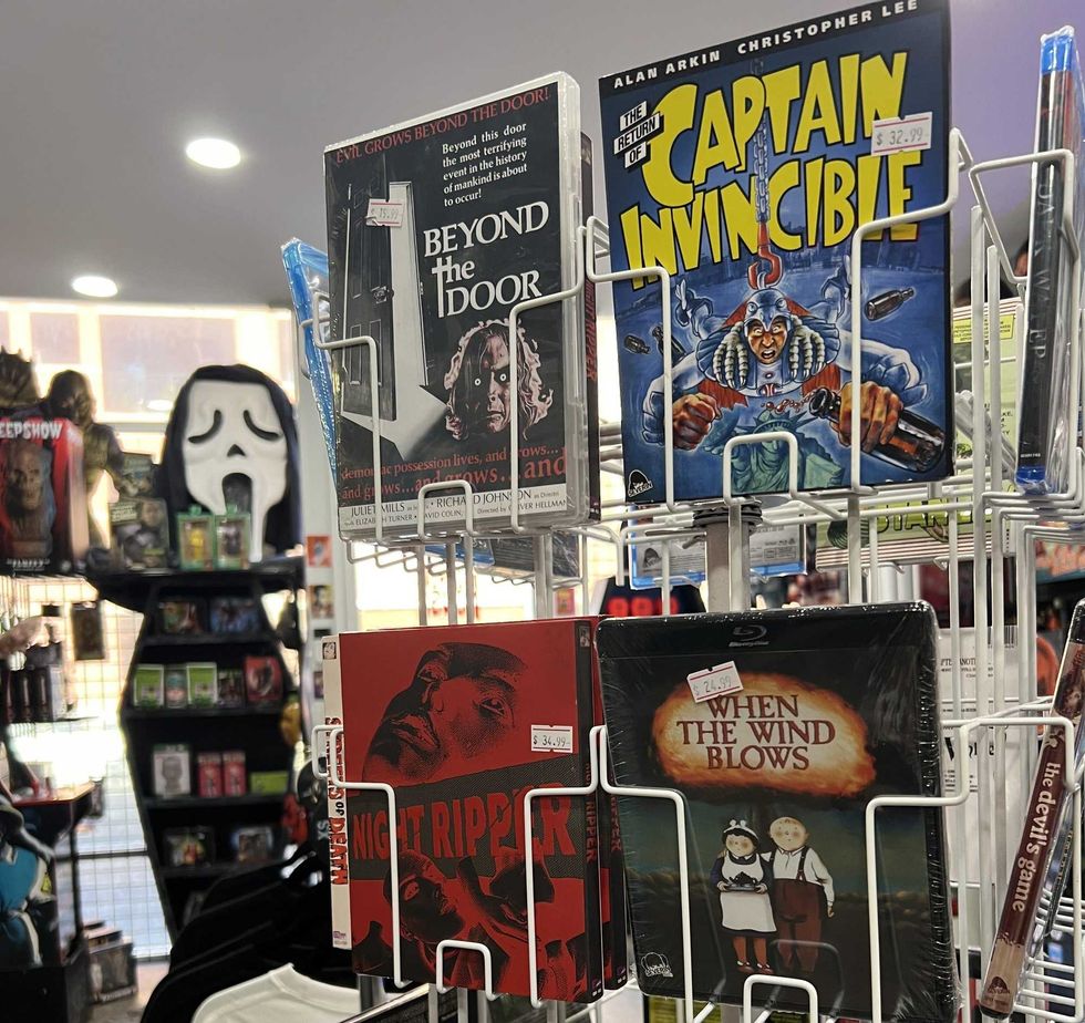 Inside the Horror House. Shop co-owner Moses Gibson said the business is the only "purely horror shop" within the city of Chicago that sells various horror merchandise all year-long.