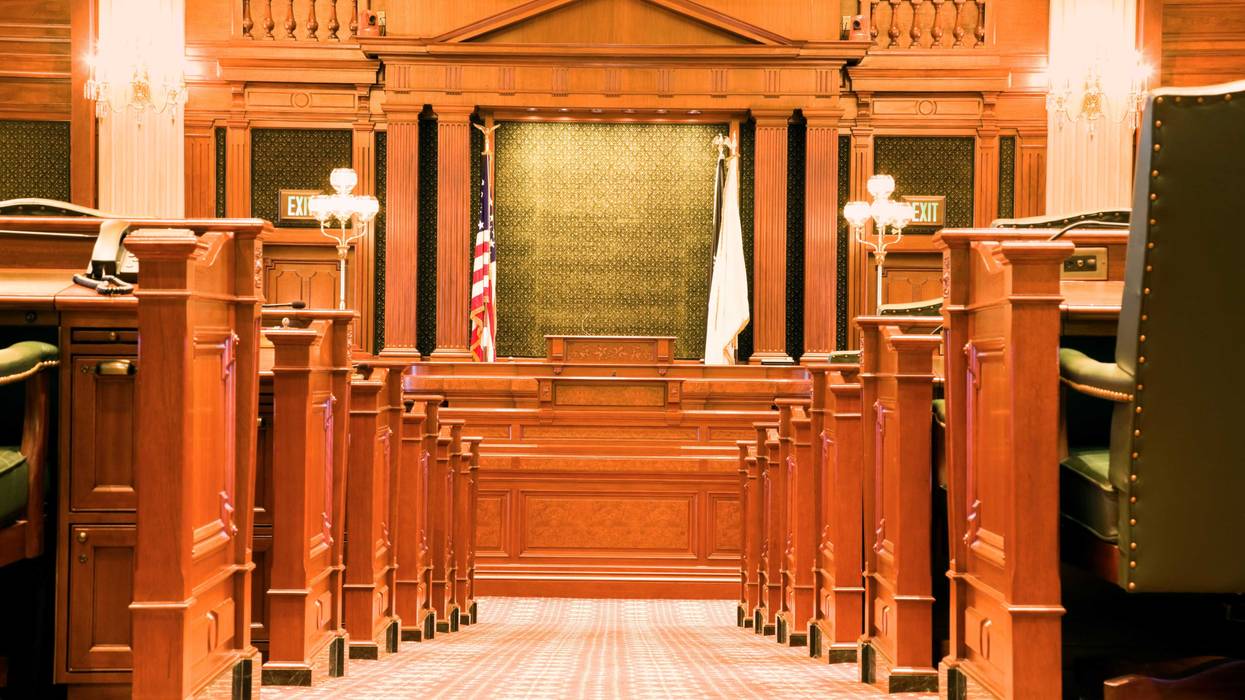 Inside the Illinois State Capitol Building