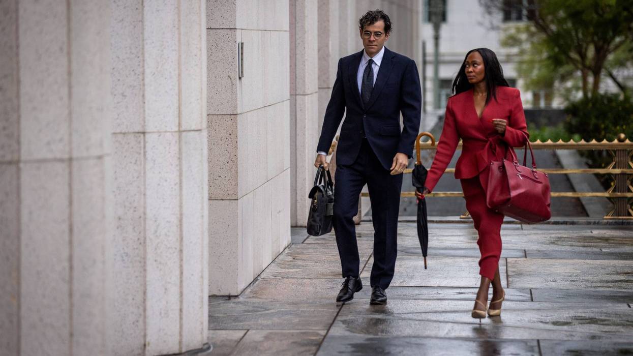 Instagram CEO Adam Mosseri arrives at the Los Angeles Superior Court before testifying on February 11, 2026 in Los Angeles, California.