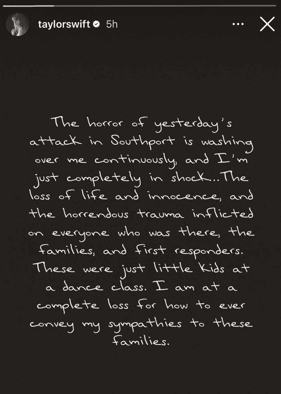 Instagram @taylorswift