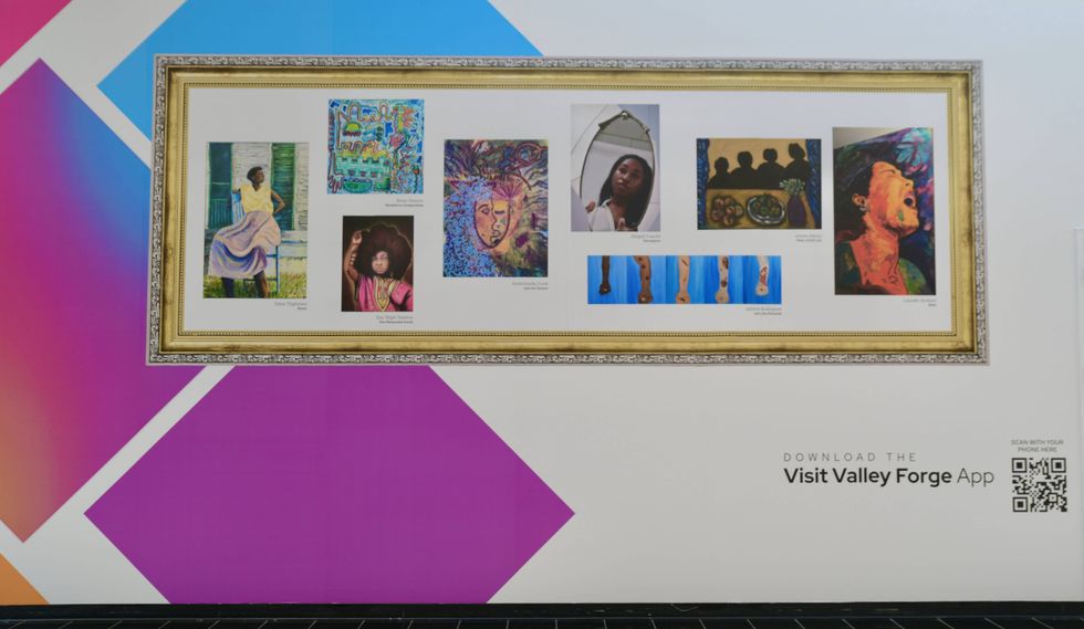 Installation at King of Prussia Mall celebrates Black artists
